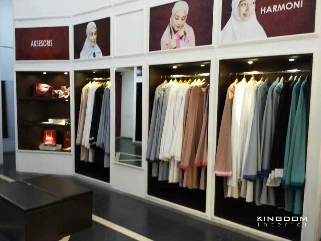 Desain Interior Butik – Siti Khadijah Paris Van Java Mall